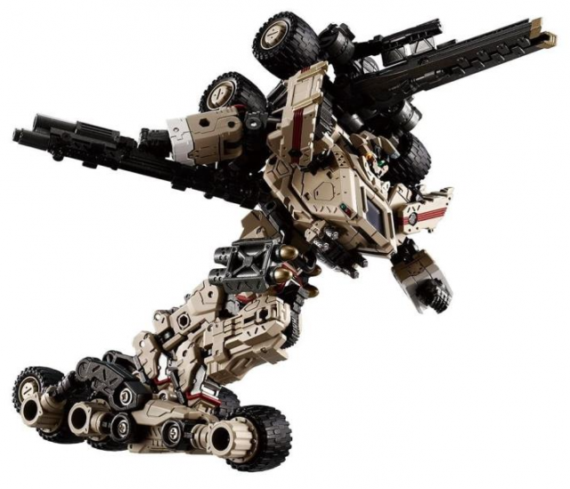 TM-26 Tactical Mover Gale Versaulter (Ravager Unit) Dune Gunner | Diaclone Reboot