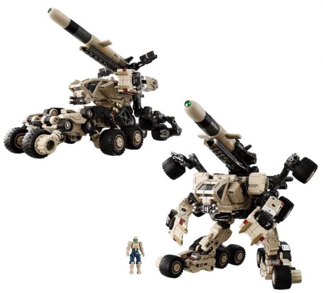 TM-26 Tactical Mover Gale Versaulter (Ravager Unit) Dune Gunner | Diaclone Reboot