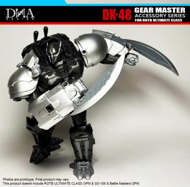 DK-48 Upgrade Kit for Transformers ROTB Ultimate Class Optimus Primal | Dna Design | Upgrade Kit