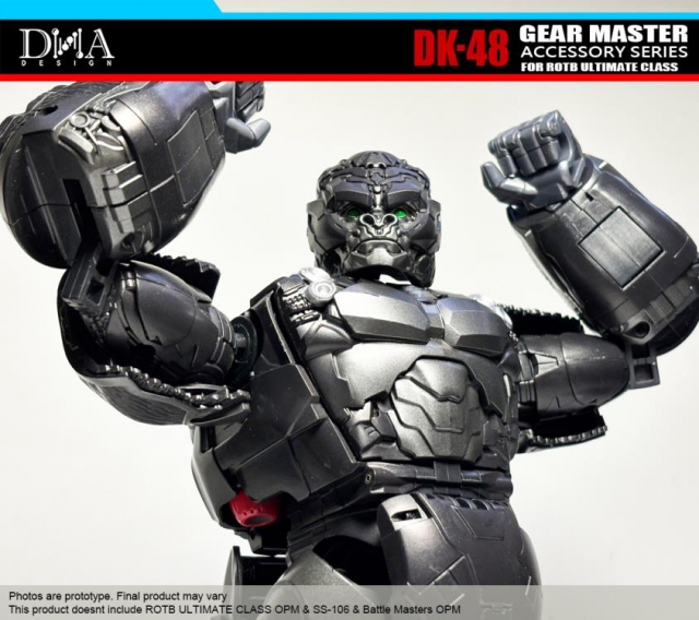 DK-48 Upgrade Kit for Transformers ROTB Ultimate Class Optimus Primal | Dna Design | Upgrade Kit