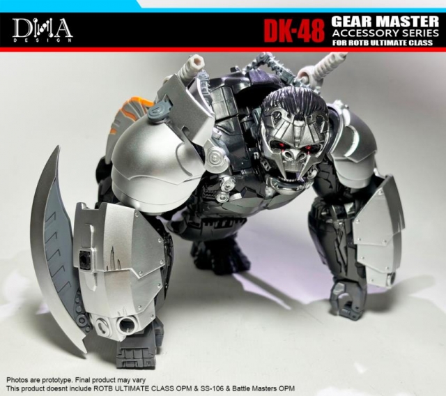 DK-48 Upgrade Kit for Transformers ROTB Ultimate Class Optimus Primal | Dna Design | Upgrade Kit