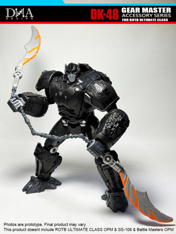 DK-48 Upgrade Kit for Transformers ROTB Ultimate Class Optimus Primal | Dna Design | Upgrade Kit