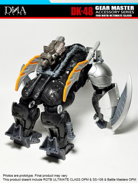 DK-48 Upgrade Kit for Transformers ROTB Ultimate Class Optimus Primal | Dna Design | Upgrade Kit