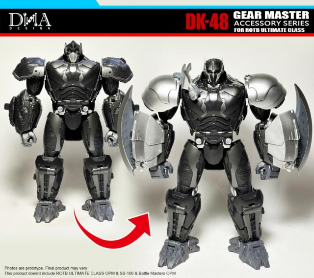 DK-48 Upgrade Kit for Transformers ROTB Ultimate Class Optimus Primal | Dna Design | Upgrade Kit