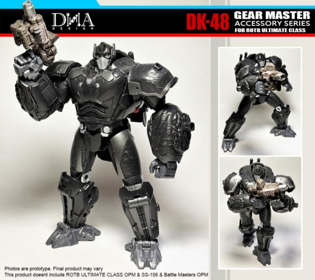 DK-48 Upgrade Kit for Transformers ROTB Ultimate Class Optimus Primal | Dna Design | Upgrade Kit
