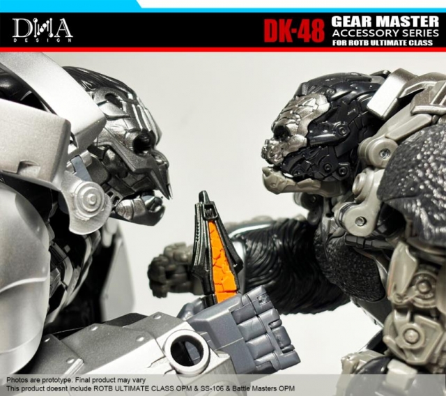 DK-48 Upgrade Kit for Transformers ROTB Ultimate Class Optimus Primal | Dna Design | Upgrade Kit