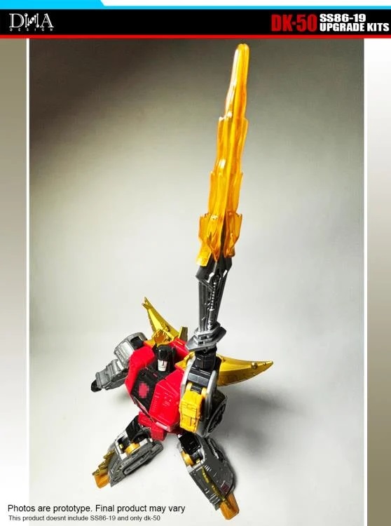 DK-50 Upgrade Kit for Transformers Studio Series 86-19 Leader Dinobot Snarl | Dna Design | Upgrade Kit
