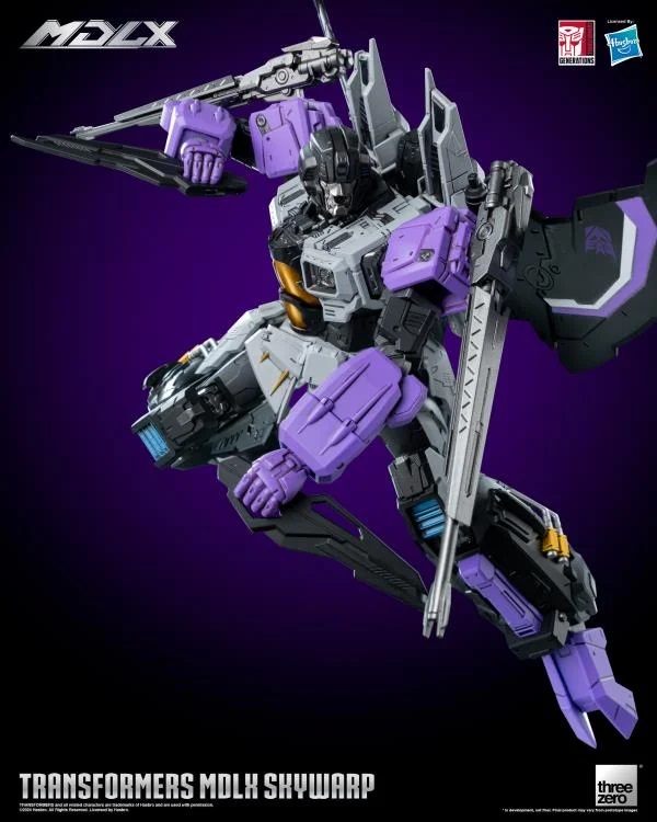 Skywarp MDLX Scale Collectible Figure | Transformers | Threezero