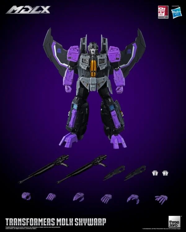 Skywarp MDLX Scale Collectible Figure | Transformers | Threezero