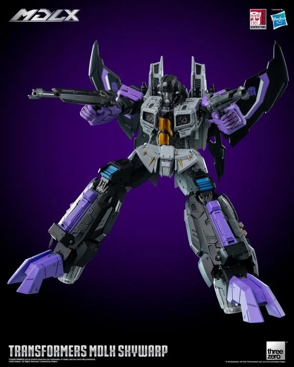 Skywarp MDLX Scale Collectible Figure | Transformers | Threezero