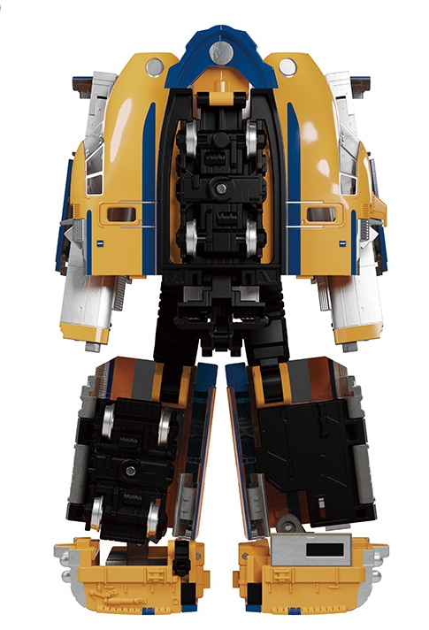MPG-07 Trainbot Ginoh Raiden Combiner | Transformers Masterpiece G