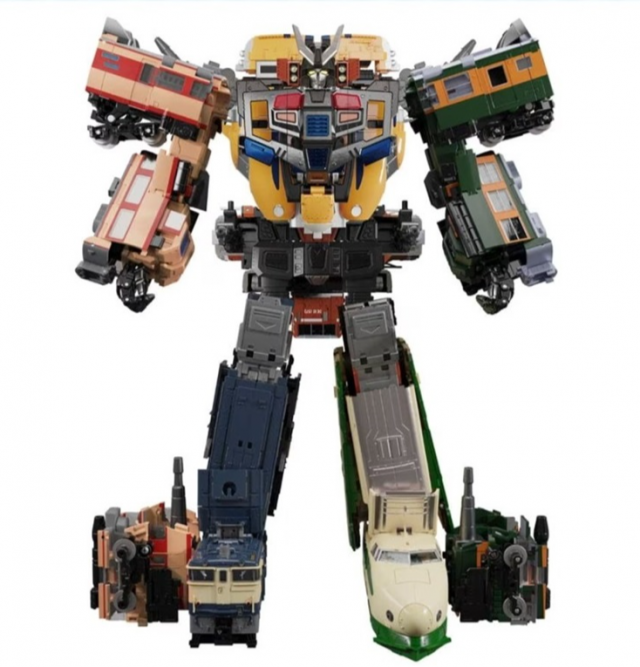 MPG-07 Trainbot Ginoh Raiden Combiner | Transformers Masterpiece G