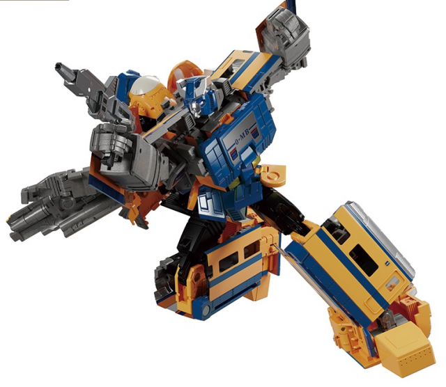 MPG-07 Trainbot Ginoh Raiden Combiner | Transformers Masterpiece G