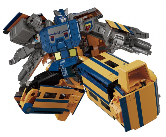 MPG-07 Trainbot Ginoh Raiden Combiner | Transformers Masterpiece G