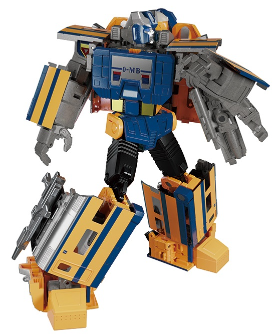 MPG-07 Trainbot Ginoh Raiden Combiner | Transformers Masterpiece G