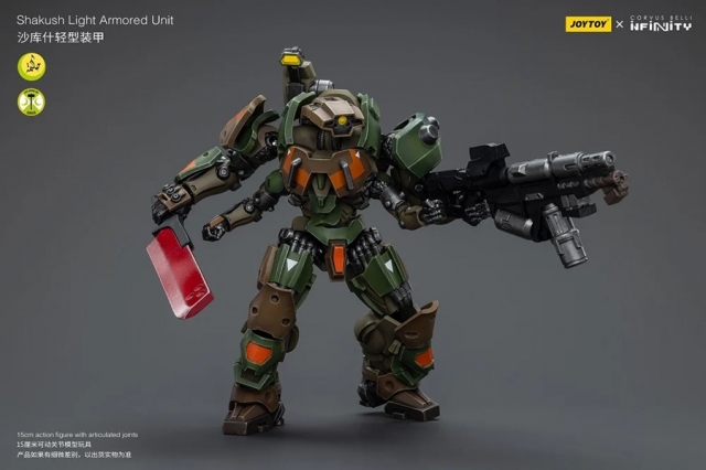 Shakush Light Armored Unit 1/18 Scale | Infinity Corvus Belli | Joy Toy