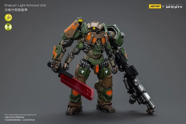 Shakush Light Armored Unit 1/18 Scale | Infinity Corvus Belli | Joy Toy