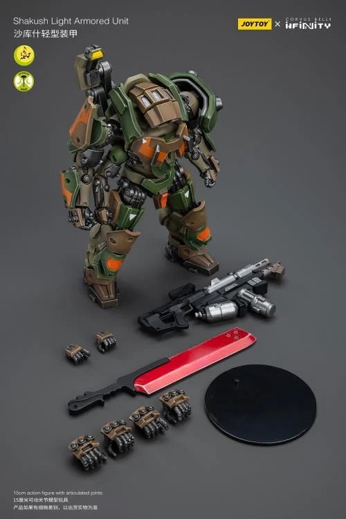 Shakush Light Armored Unit 1/18 Scale | Infinity Corvus Belli | Joy Toy