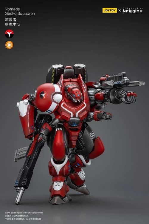 Nomads Gecko Squadron 1/18 Scale | Infinity Corvus Belli | Joy Toy