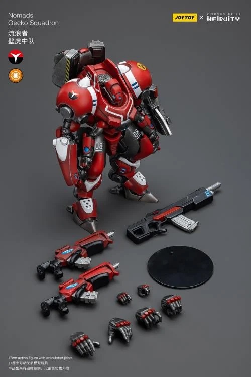 Nomads Gecko Squadron 1/18 Scale | Infinity Corvus Belli | Joy Toy