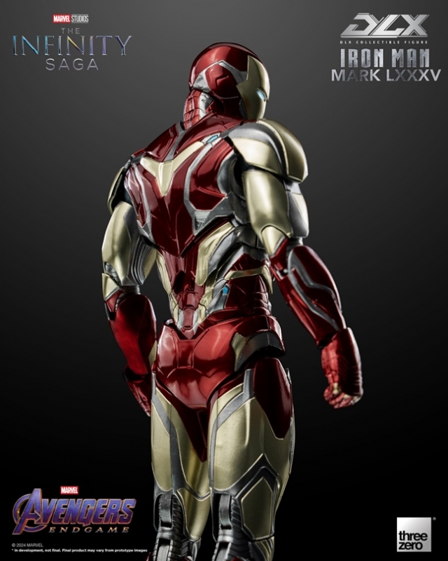 Iron Man Mark 85 DLX Collectible Figure | Marvel Avengers: Infinity Saga | threezero