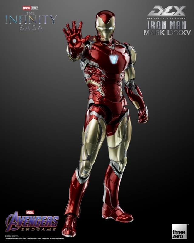 Iron Man Mark 85 DLX Collectible Figure | Marvel Avengers: Infinity Saga | threezero