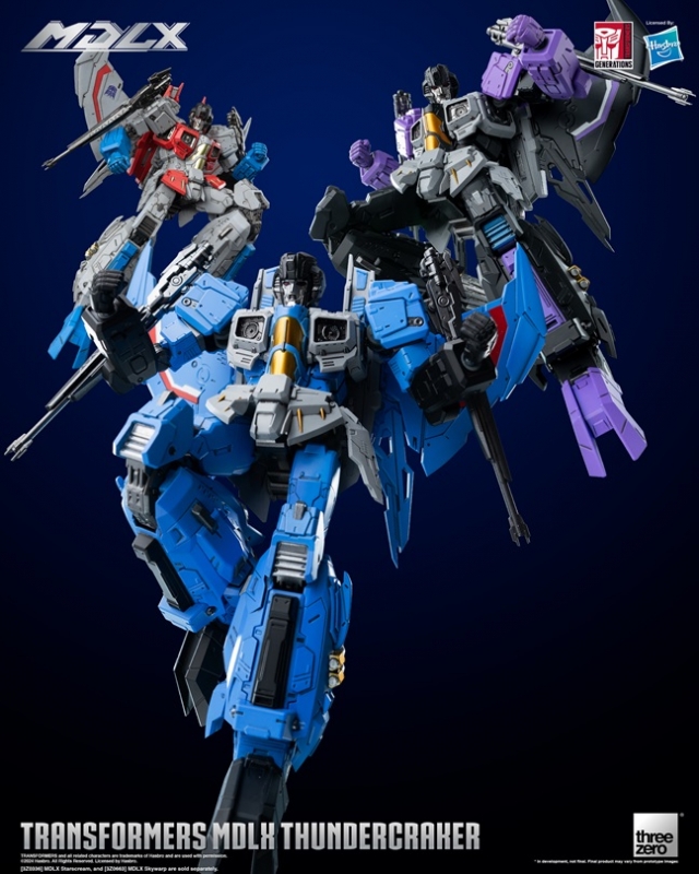 Thundercracker MDLX Scale Collectible Figure | Transformers | Threezero