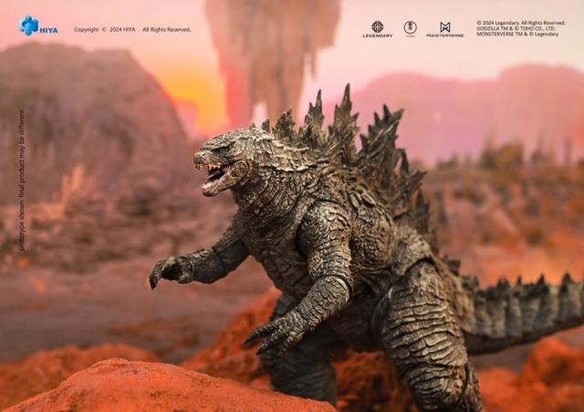 Godzilla Re-Evolved Exquisite Basic PX Previews Exclusive | Godzilla x Kong: The New Empire | Hiya Toys