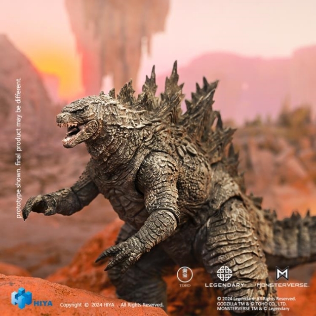 Godzilla Re-Evolved Exquisite Basic PX Previews Exclusive | Godzilla x Kong: The New Empire | Hiya Toys