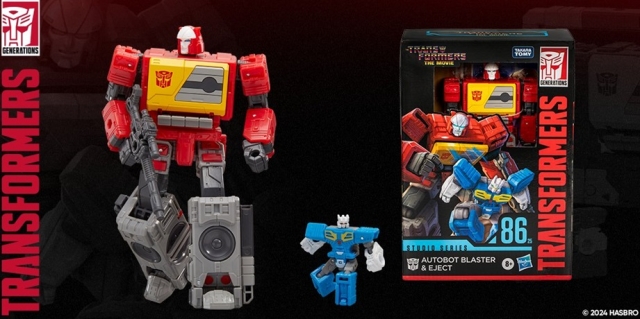 86-25 Autobot Blaster and Eject Voyager Class | Transformers Studio Series | Transformers: The Movie 86