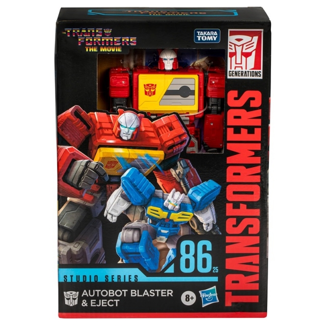 86-25 Autobot Blaster and Eject Voyager Class | Transformers Studio Series | Transformers: The Movie 86