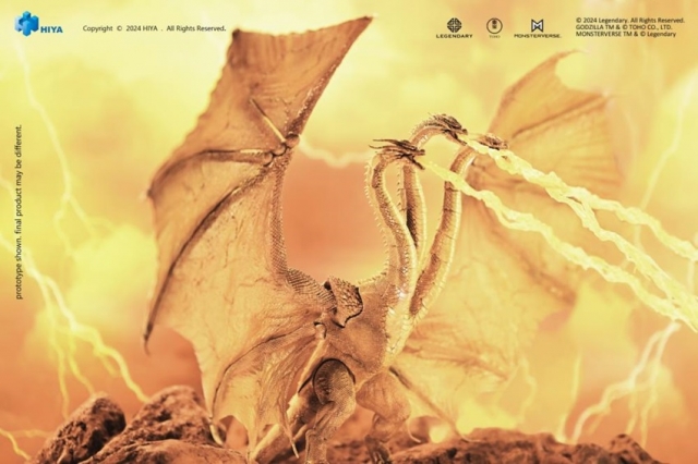 King Ghidorah Gravity Beam Version Exquisite Basic PX Previews Exclusive | Godzilla: King of Monsters | Hiya Toys
