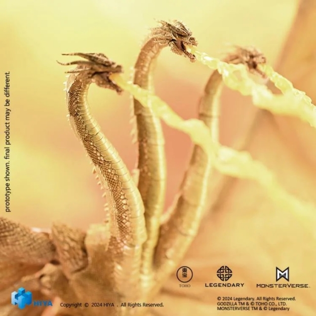 King Ghidorah Gravity Beam Version Exquisite Basic PX Previews Exclusive | Godzilla: King of Monsters | Hiya Toys