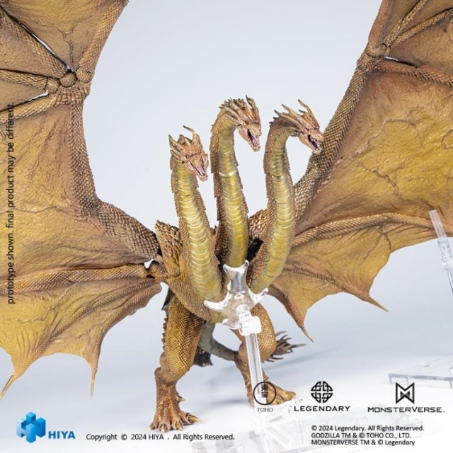 King Ghidorah Gravity Beam Version Exquisite Basic PX Previews Exclusive | Godzilla: King of Monsters | Hiya Toys
