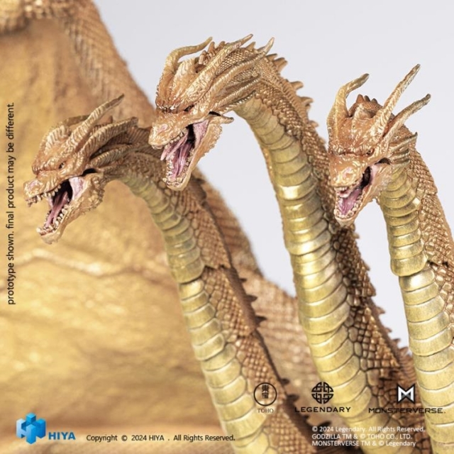 King Ghidorah Gravity Beam Version Exquisite Basic PX Previews Exclusive | Godzilla: King of Monsters | Hiya Toys