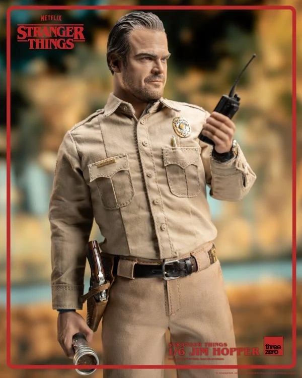 Jim Hopper 1/6 Scale Collectible Figure | Stranger Things | threezero