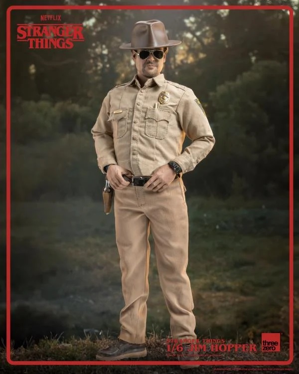 Jim Hopper 1/6 Scale Collectible Figure | Stranger Things | threezero