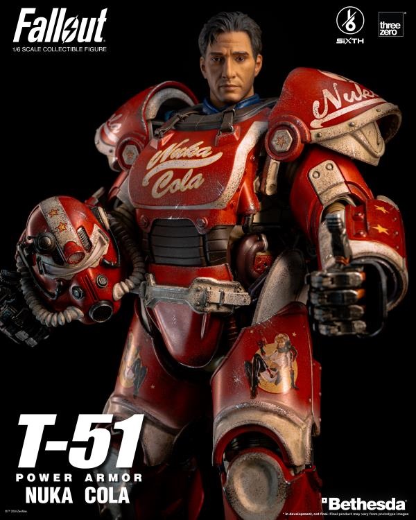 T-51 Power Armor Nuka Cola 1/6 Scale | Fallout | Threezero
