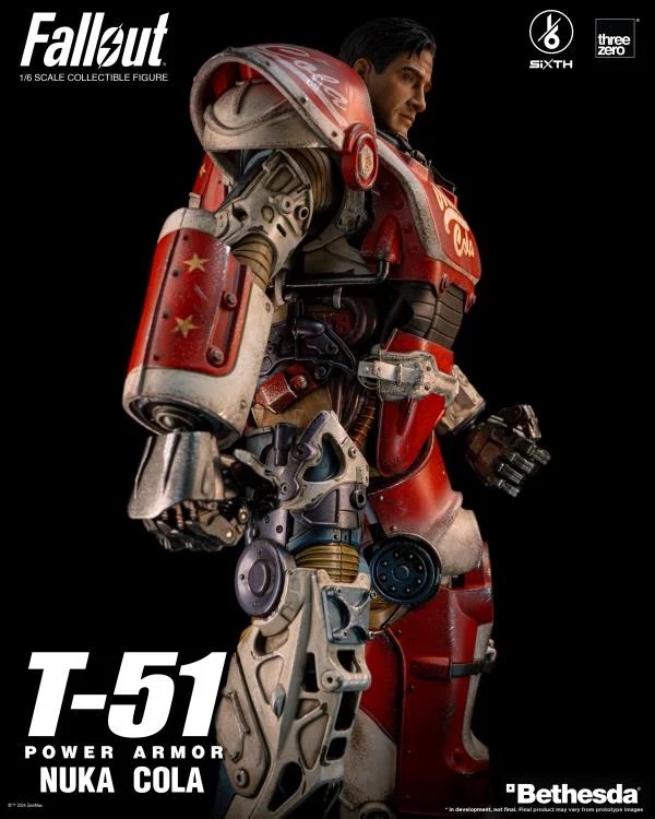 T-51 Power Armor Nuka Cola 1/6 Scale | Fallout | Threezero