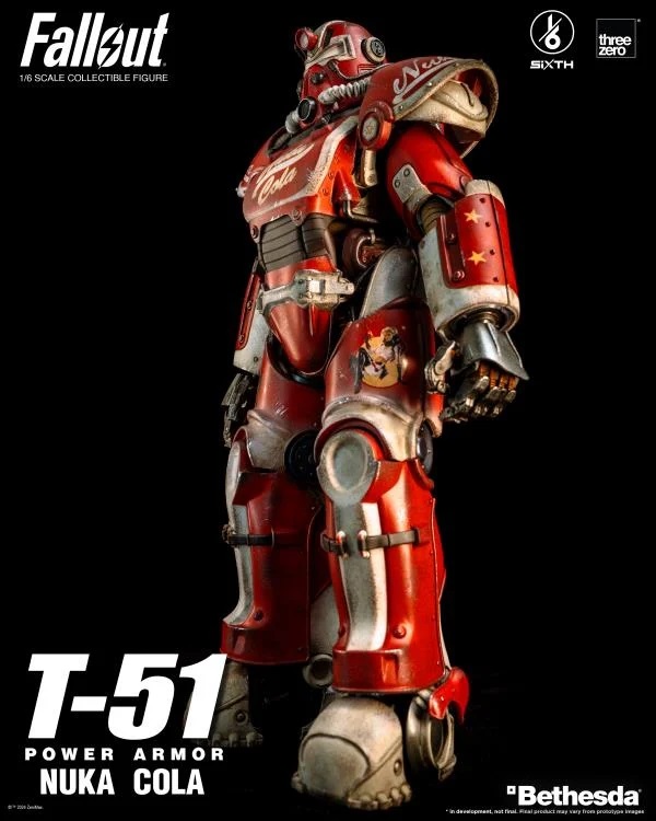 T-51 Power Armor Nuka Cola 1/6 Scale | Fallout | Threezero