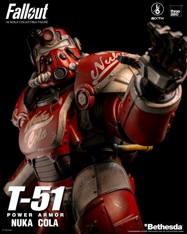 T-51 Power Armor Nuka Cola 1/6 Scale | Fallout | Threezero