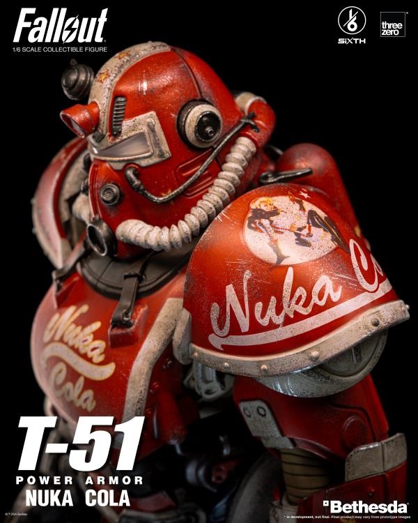 T-51 Power Armor Nuka Cola 1/6 Scale | Fallout | Threezero