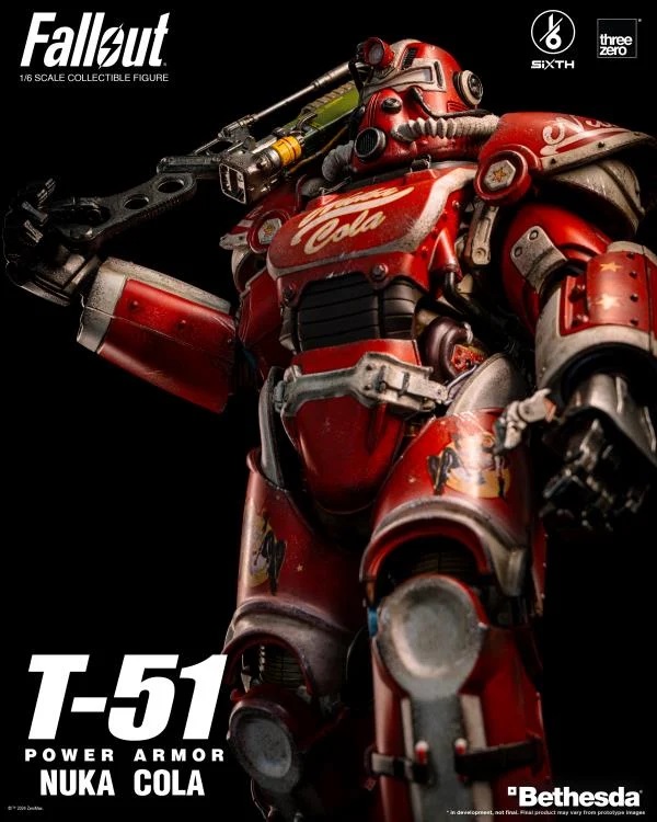 T-51 Power Armor Nuka Cola 1/6 Scale | Fallout | Threezero