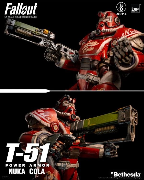T-51 Power Armor Nuka Cola 1/6 Scale | Fallout | Threezero