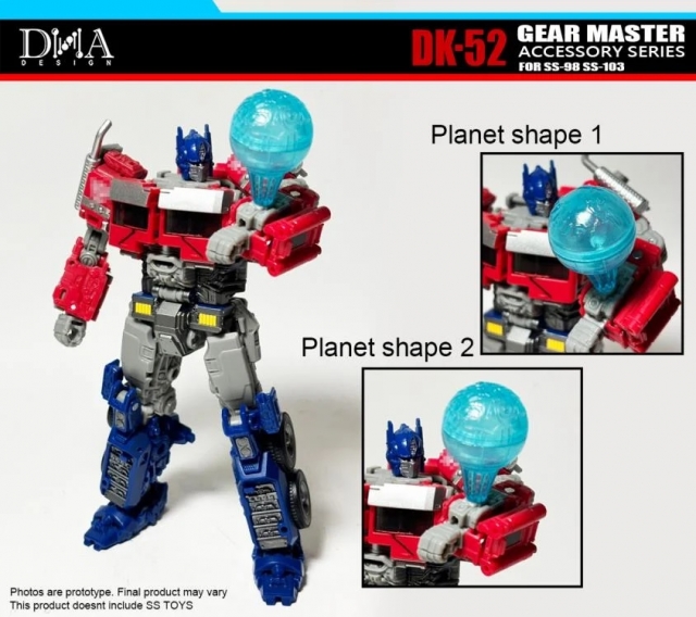 DK-52 Upgrade Kit for Transformers Studio Series 98 Cheetor and 103 Rhinox | Dna Design | Upgrade Kit