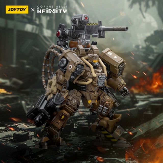 Infinity Ariadna Blackjacks 10th Heavy Ranger Battalion T2 Sniper Rifle 1/18 Scale | Infinity Corvus Belli | Joy Toy