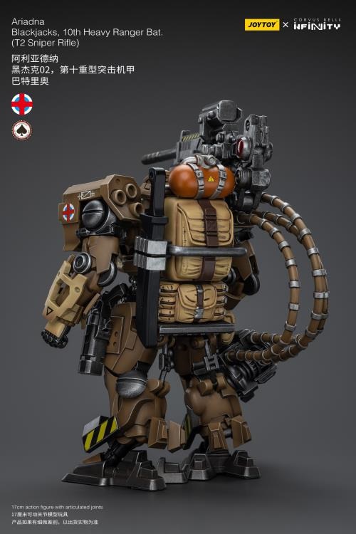Infinity Ariadna Blackjacks 10th Heavy Ranger Battalion T2 Sniper Rifle 1/18 Scale | Infinity Corvus Belli | Joy Toy