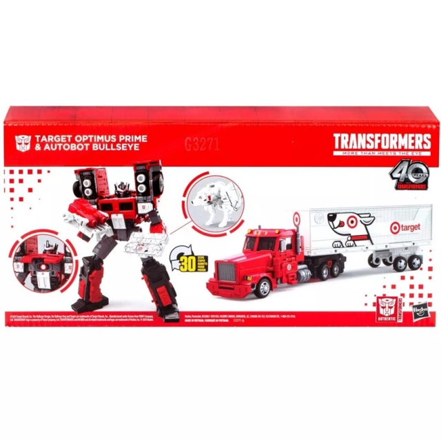 Target Optimus Prime and Autobot Bullseye | Transformers Generations