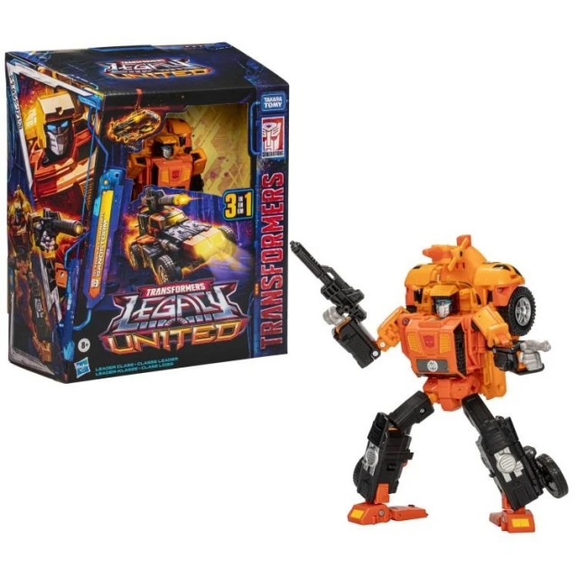 G1 Triple Changer Sandstorm Leader Class | Transformers Generations Legacy