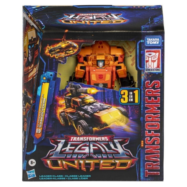G1 Triple Changer Sandstorm Leader Class | Transformers Generations Legacy